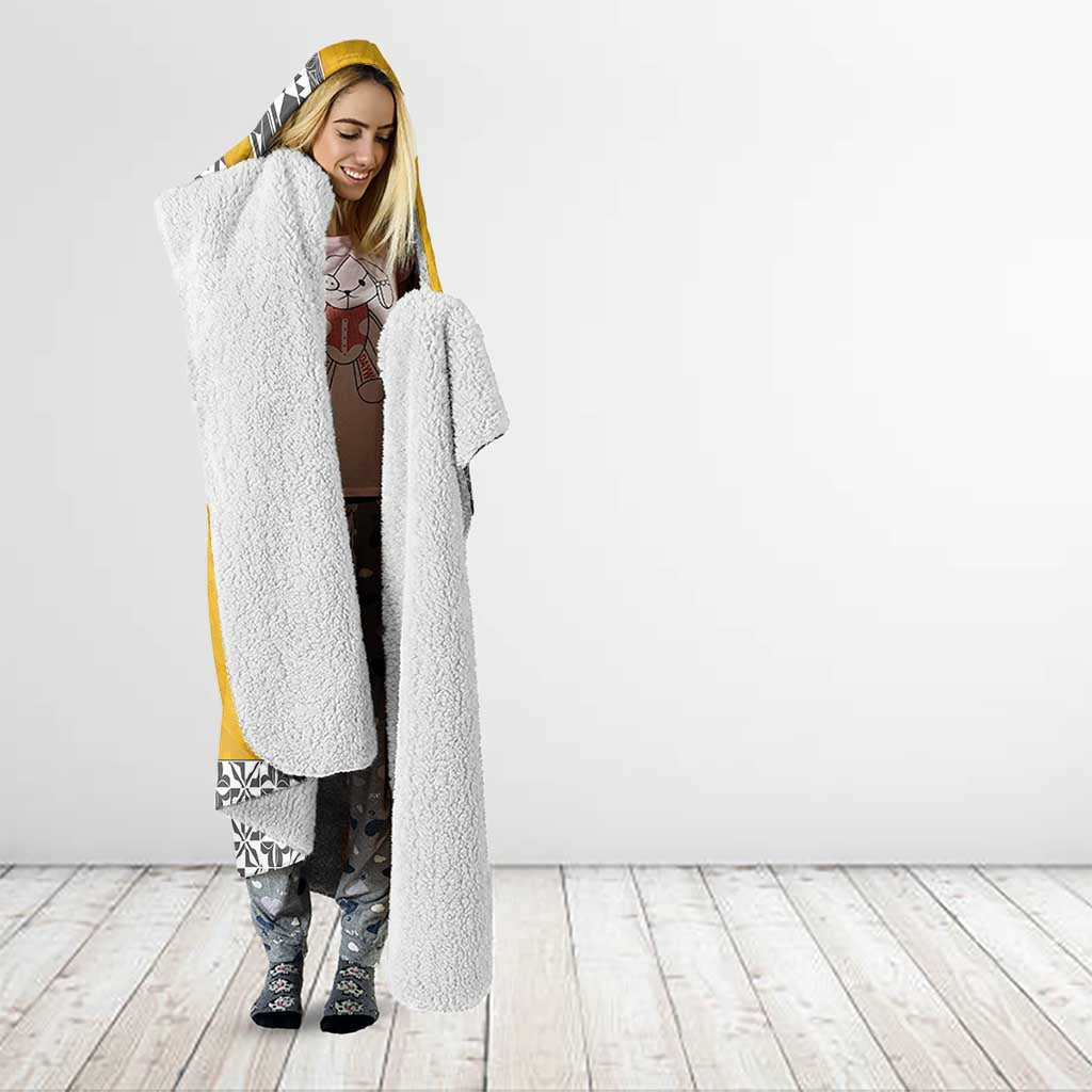 Personalised Anastasis College Hooded Blanket Tonga Unique Style - Polynesian Pride