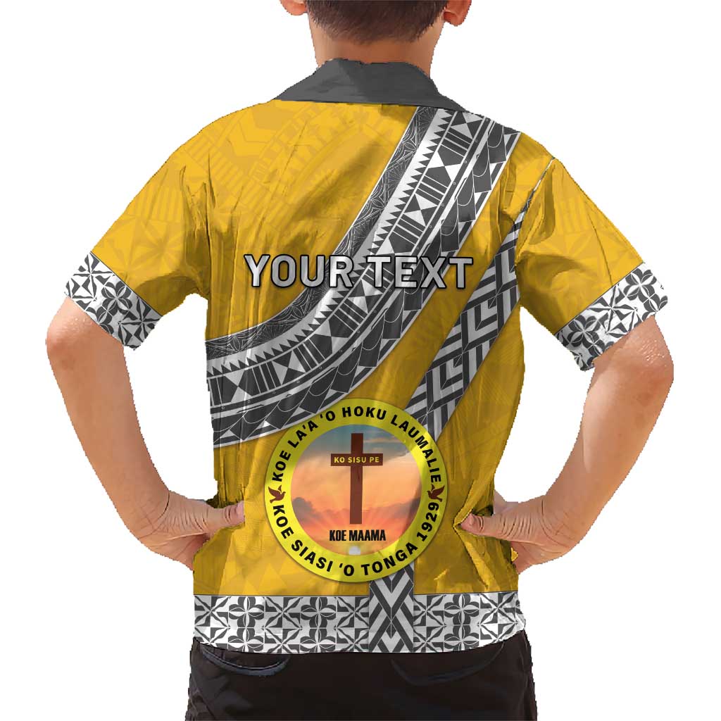 Personalised Anastasis College Kid Hawaiian Shirt Tonga Unique Style - Polynesian Pride
