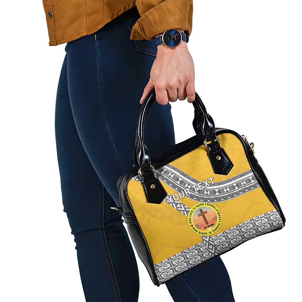 Personalised Anastasis College Shoulder Handbag Tonga Unique Style - Polynesian Pride