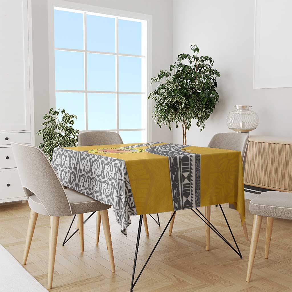 Personalised Anastasis College Tablecloth Tonga Unique Style - Polynesian Pride