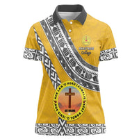 Personalised Anastasis College Women Polo Shirt Tonga Unique Style - Polynesian Pride