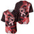 Heart Health Awareness Baseball Jersey Warrior Wears Red Polynesian Style
