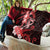 Heart Health Awareness Quilt Warrior Wears Red Polynesian Style