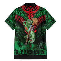 New Zealand ANZAC Day Family Matching Mermaid Dress and Hawaiian Shirt Aotearoa Hei Tiki LT05 - Polynesian Pride