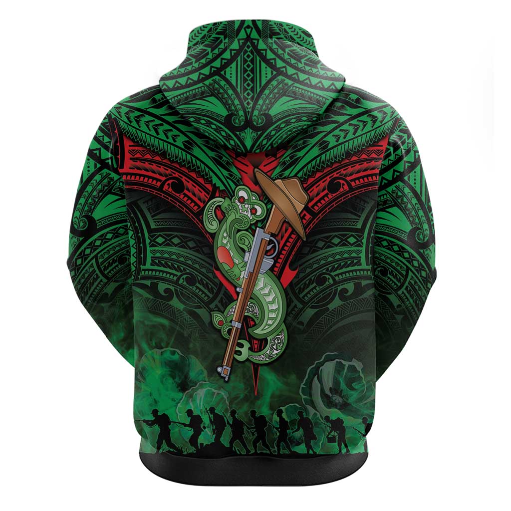 New Zealand ANZAC Day Hoodie Aotearoa Hei Tiki