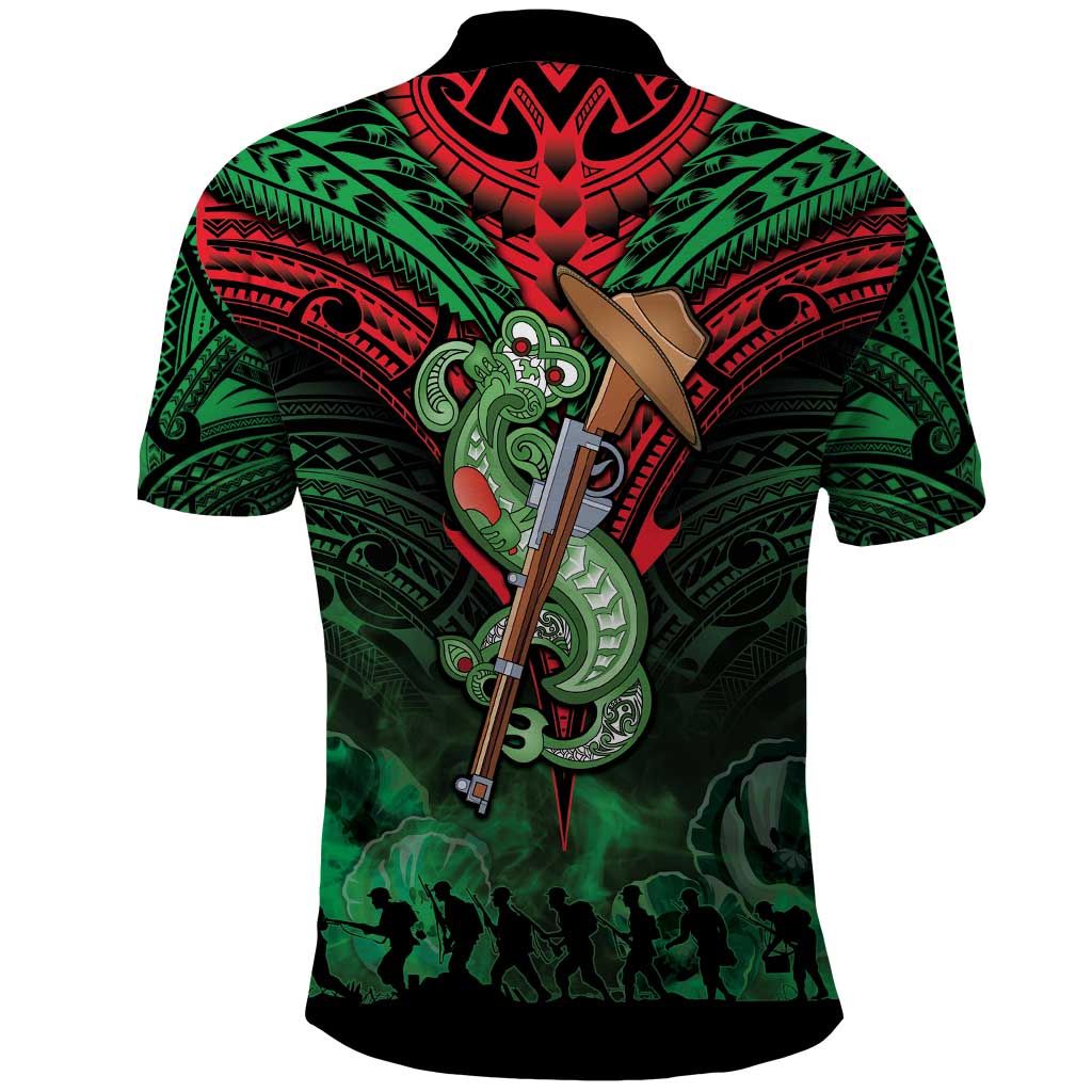 New Zealand ANZAC Day Polo Shirt Aotearoa Hei Tiki