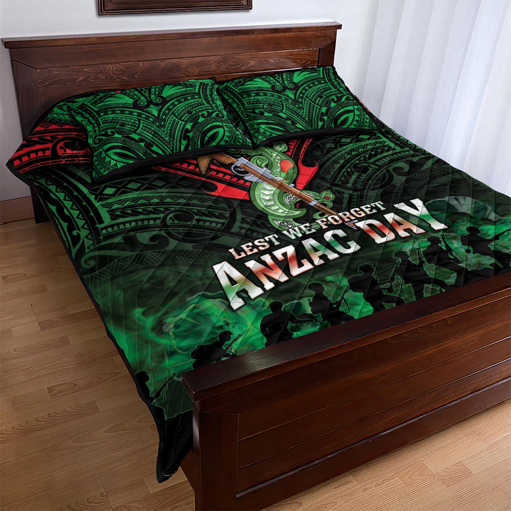 New Zealand ANZAC Day Quilt Bed Set Aotearoa Hei Tiki