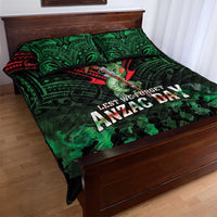 New Zealand ANZAC Day Quilt Bed Set Aotearoa Hei Tiki