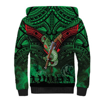 New Zealand ANZAC Day Sherpa Hoodie Aotearoa Hei Tiki