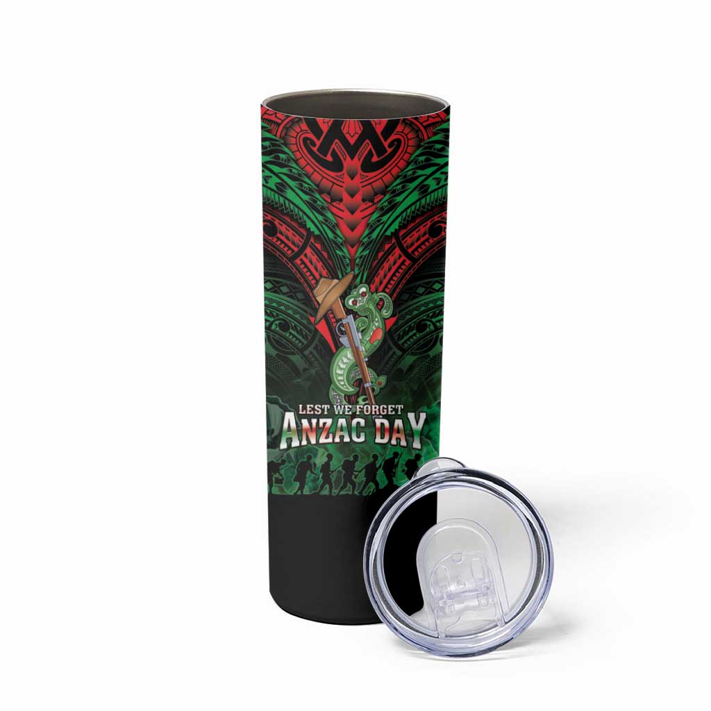 New Zealand ANZAC Day Skinny Tumbler Aotearoa Hei Tiki LT05 - Polynesian Pride