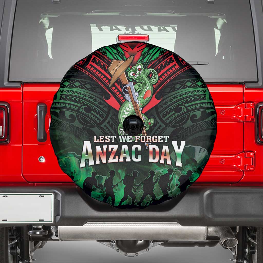 New Zealand ANZAC Day Spare Tire Cover Aotearoa Hei Tiki