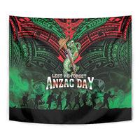 New Zealand ANZAC Day Tapestry Aotearoa Hei Tiki