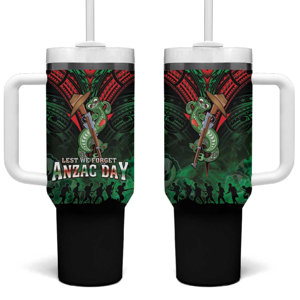 New Zealand ANZAC Day Tumbler With Handle Aotearoa Hei Tiki