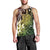 Hawaii King Kamehameha Day Men Tank Top Polynesian Pattern Mix Hibiscus Reggae