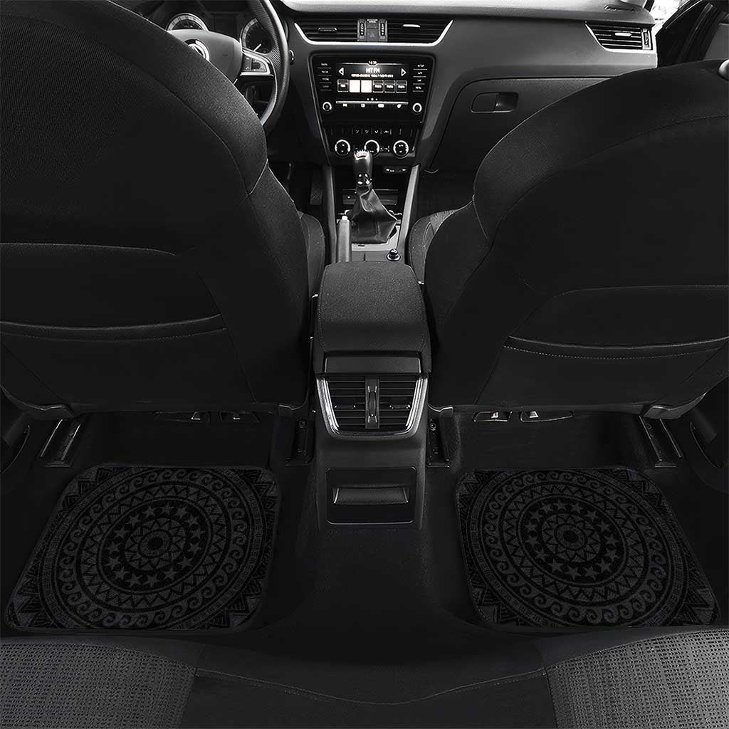 Cook Islands ANZAC Day Car Mats Soldier Silhouette Remembrance