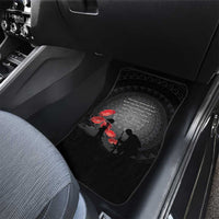 Cook Islands ANZAC Day Car Mats Soldier Silhouette Remembrance