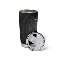 Cook Islands ANZAC Day Tumbler Cup Soldier Silhouette Remembrance