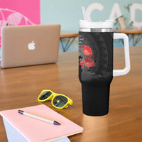 Cook Islands ANZAC Day Tumbler With Handle Soldier Silhouette Remembrance