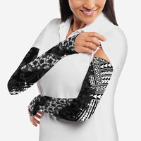 Hawaii Papakolea Born And Raised Arm Sleeves Hawaiian Tribal Pattern
