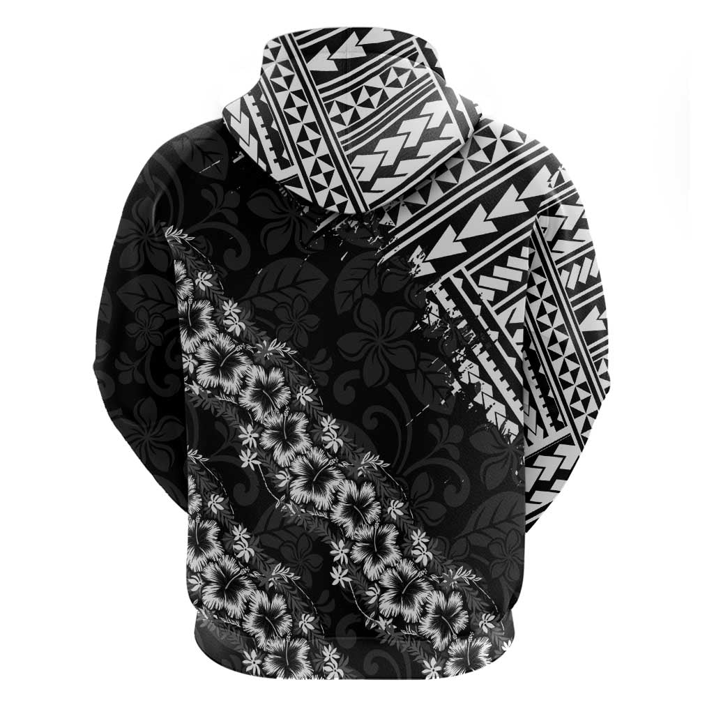 Hawaii Papakolea Born And Raised Hoodie Hawaiian Tribal Pattern