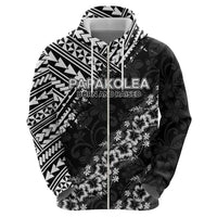 Hawaii Papakolea Born And Raised Hoodie Hawaiian Tribal Pattern