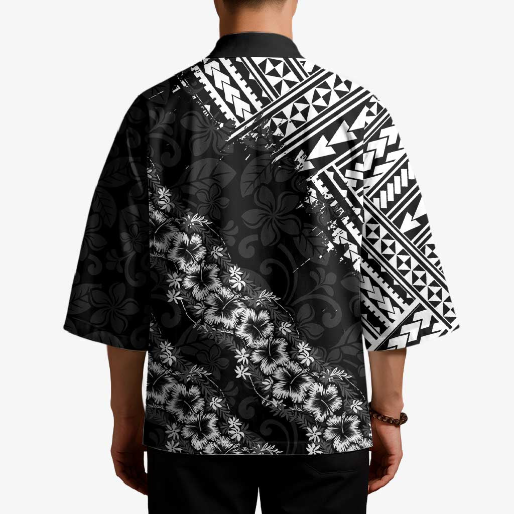 Hawaii Papakolea Born And Raised Kimono Hawaiian Tribal Pattern