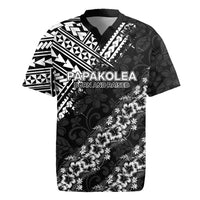 Hawaii Papakolea Born And Raised Rugby Jersey Hawaiian Tribal Pattern