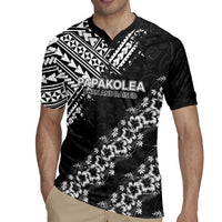 Hawaii Papakolea Born And Raised Rugby Jersey Hawaiian Tribal Pattern