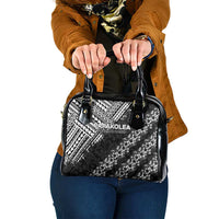 Hawaii Papakolea Born And Raised Shoulder Handbag Hawaiian Tribal Pattern