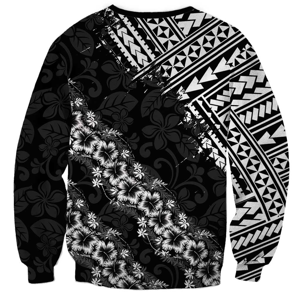 Hawaii Papakolea Born And Raised Sweatshirt Hawaiian Tribal Pattern
