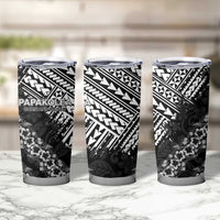 Hawaii Papakolea Born And Raised Tumbler Cup Hawaiian Tribal Pattern