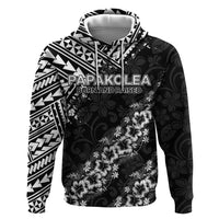Hawaii Papakolea Born And Raised Zip Hoodie Hawaiian Tribal Pattern