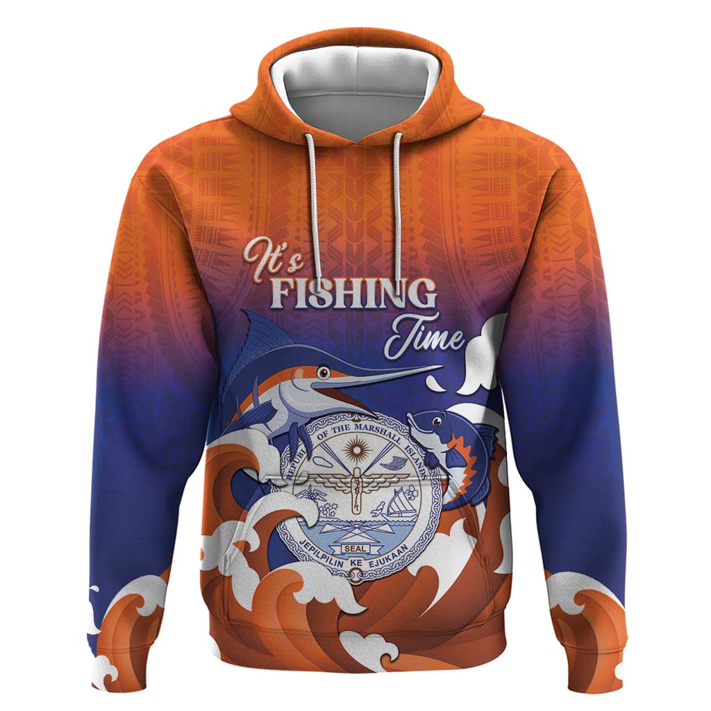 Marshall Islands Fishermen's Day Hoodie It's Fishing Time