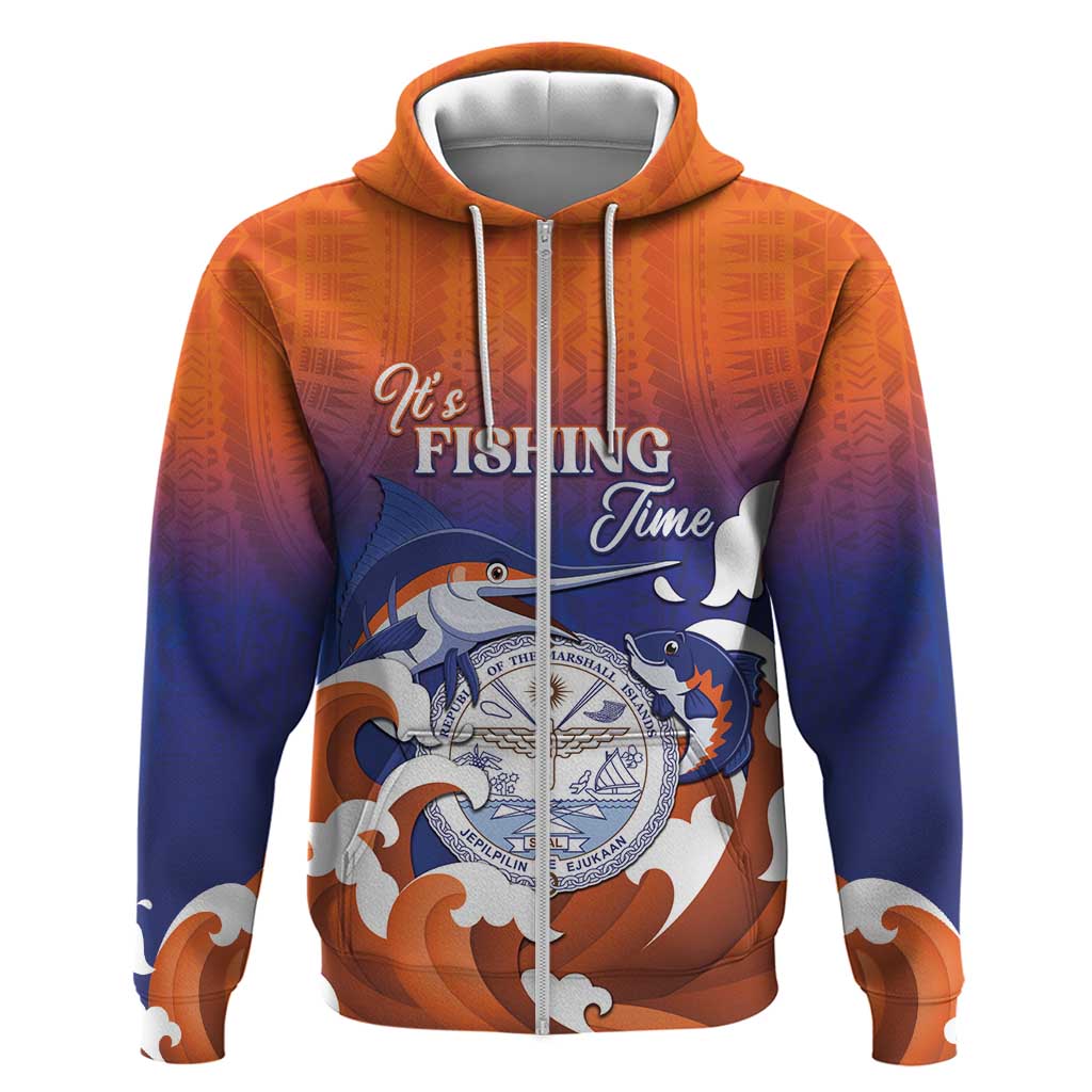 Marshall Islands Fishermen's Day Hoodie It's Fishing Time