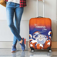 Marshall Islands Fishermen's Day Luggage Cover It's Fishing Time