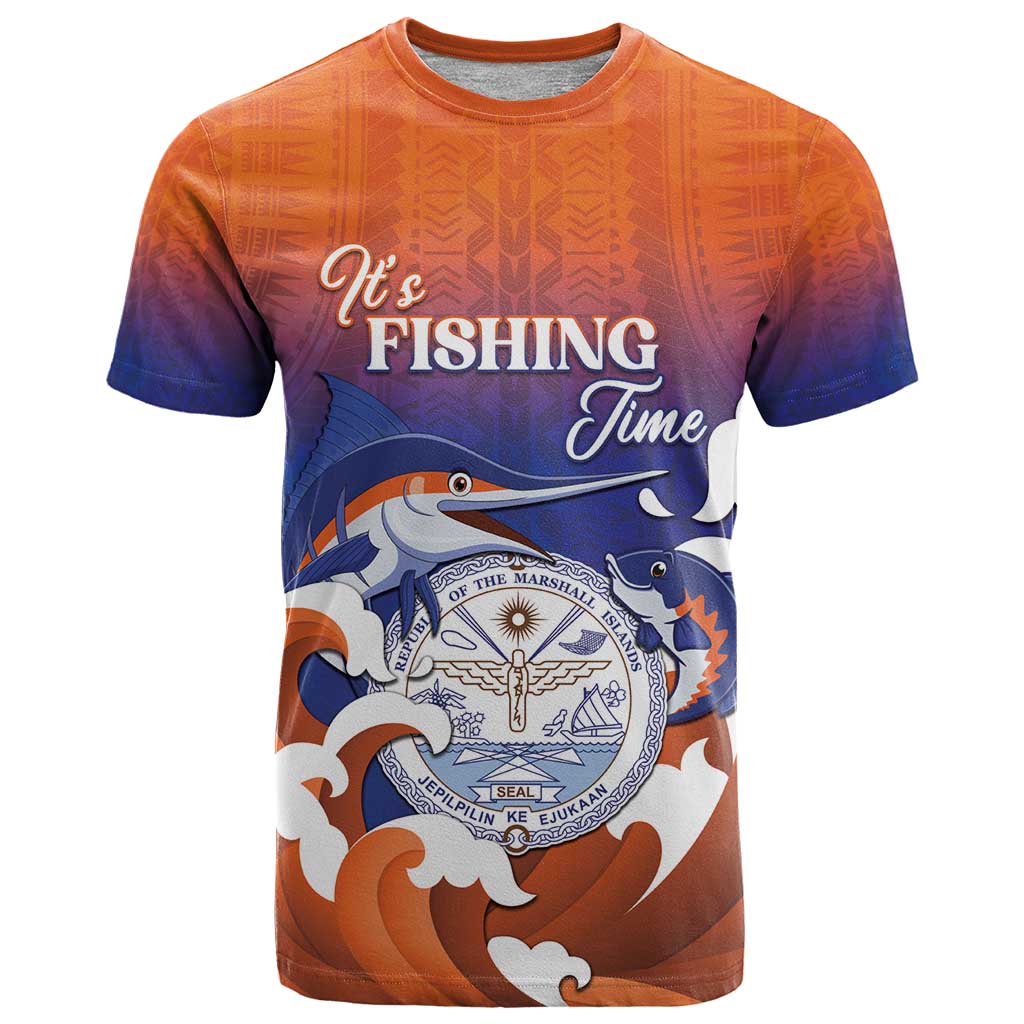 Marshall Islands Fishermen's Day T Shirt It's Fishing Time