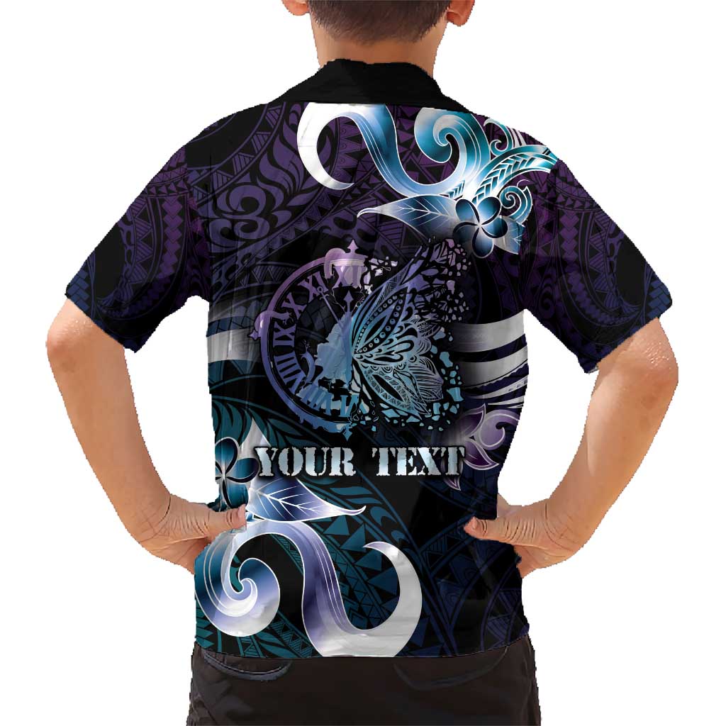 Personalised Polynesia Suicide Prevention Awareness Family Matching Short Sleeve Bodycon Dress and Hawaiian Shirt No Story Should End Too Soon