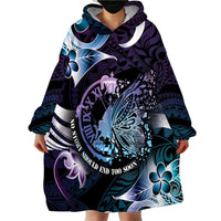 Personalised Polynesia Suicide Prevention Awareness Wearable Blanket Hoodie No Story Should End Too Soon