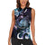 Personalised Polynesia Suicide Prevention Awareness Women Sleeveless Polo Shirt No Story Should End Too Soon