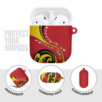 Papua New Guinea Independence AirPods Case Special Style Red Version LT05 - Polynesian Pride