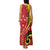 Papua New Guinea 50th Independence Anniversary Family Matching Tank Maxi Dress and Hawaiian Shirt Special Style Red Version - Polynesian Pride