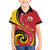 Papua New Guinea 50th Independence Anniversary Kid Hawaiian Shirt Special Style Red Version - Polynesian Pride