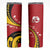 Papua New Guinea 50th Independence Anniversary Skinny Tumbler Special Style Red Version - Polynesian Pride