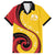 Papua New Guinea 50th Independence Anniversary Family Matching Tank Maxi Dress and Hawaiian Shirt Special Style Yellow Version - Polynesian Pride