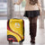 Papua New Guinea 50th Independence Anniversary Luggage Cover Special Style Yellow Version - Polynesian Pride