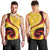 Papua New Guinea 50th Independence Anniversary Men Tank Top Special Style Yellow Version - Polynesian Pride