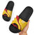 Papua New Guinea 50th Independence Anniversary Slide Sandals Special Style Yellow Version - Polynesian Pride