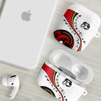 Papua New Guinea 50th Independence Anniversary AirPods Case Special Style White Version - Polynesian Pride
