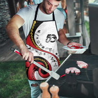 Papua New Guinea 50th Independence Anniversary Apron Special Style White Version - Polynesian Pride