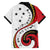 Papua New Guinea 50th Independence Anniversary Family Matching Short Sleeve Bodycon Dress and Hawaiian Shirt Special Style White Version - Polynesian Pride